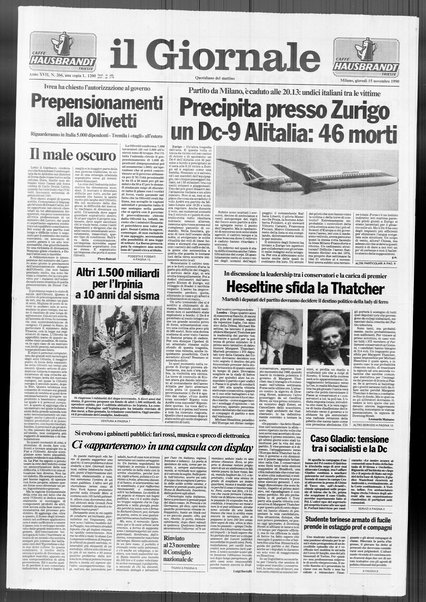 Il giornale : quotidiano del mattino